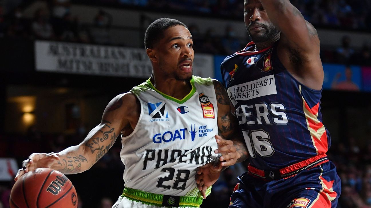 NBL South East Melbourne Phoenix defeat 36ers in Adelaide ESPN NBL South East Melbourne Phoenix defeat 36ers in Adelaide ESPN