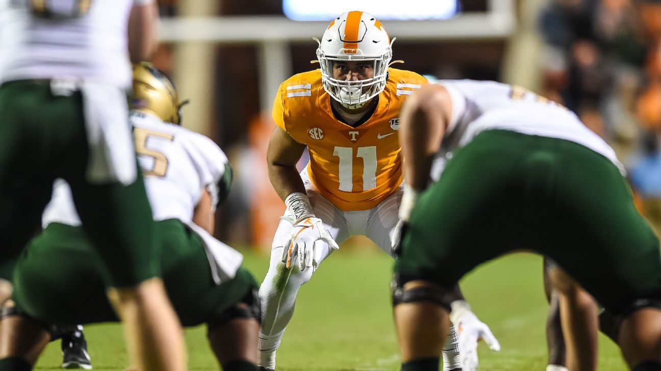 Tennessee Volunteers Top Tackler Henry To O To O Transfers To Alabama Crimson Tide