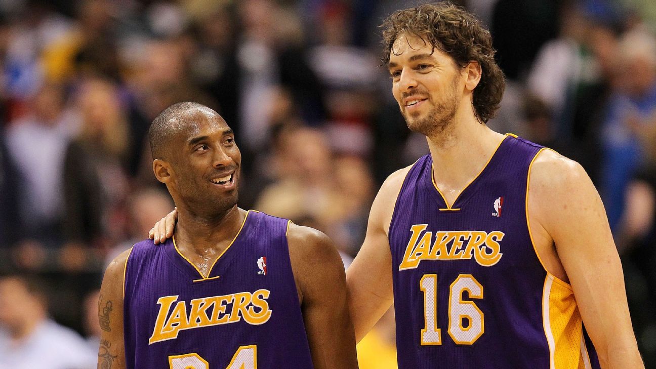 Pau Gasol, Kobe Bryant and the bond of the brothers