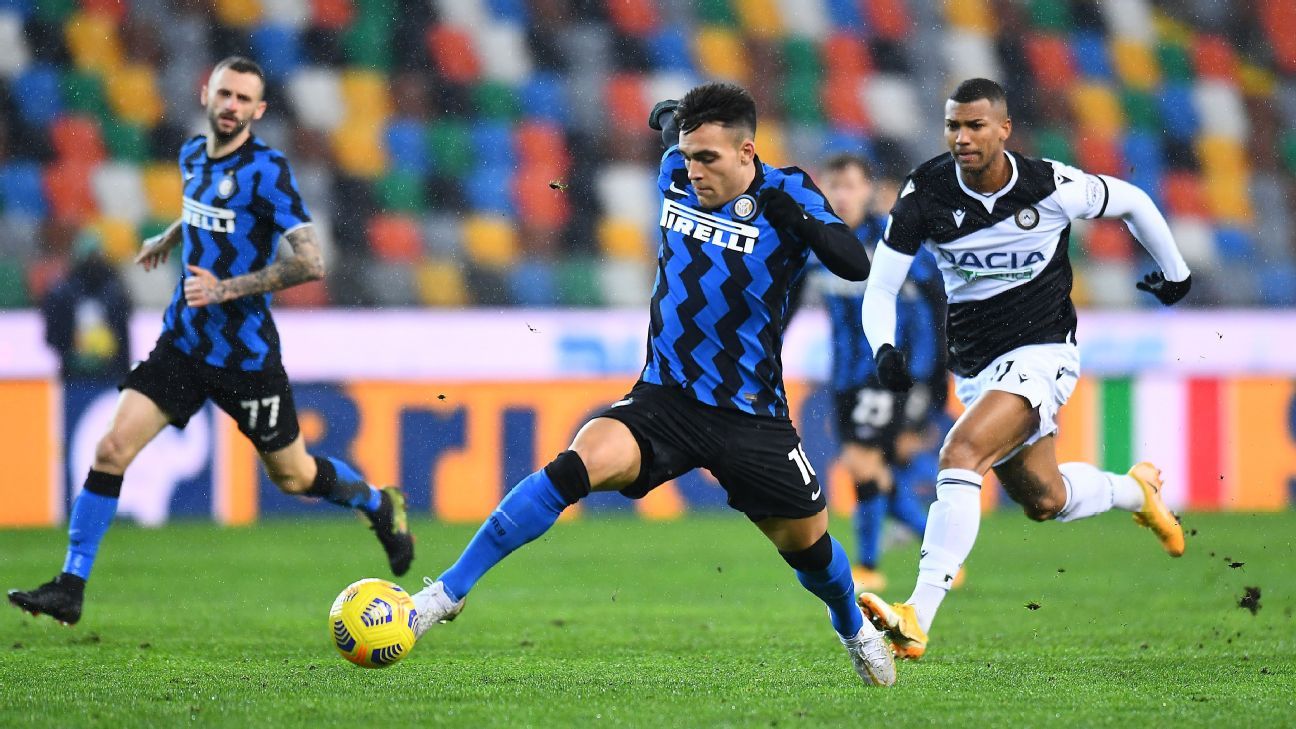 Udinese Vs Internazionale Football Match Report January 23 2021 Espn