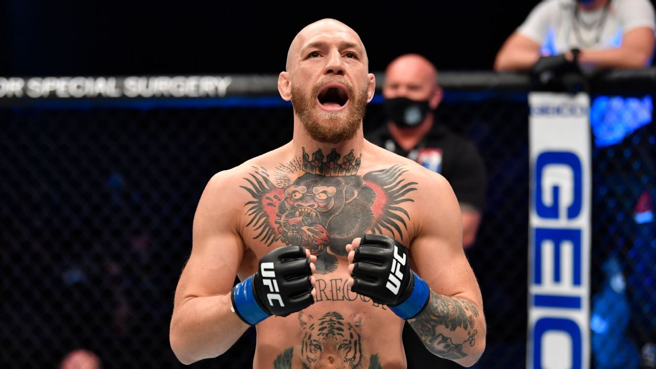 Conor McGregor willing to face fellow lightweight Michael Chandler 'at some stage'