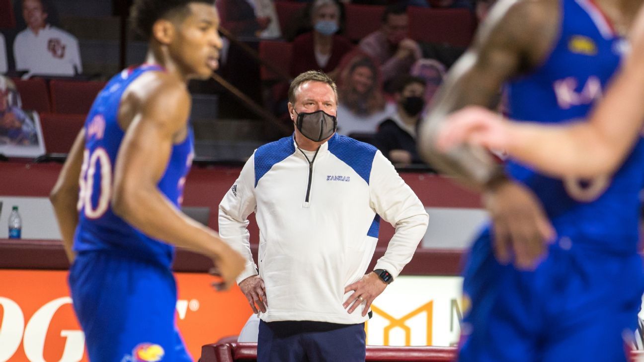 The Kansas Jayhawks give up the AP Top 25 for the first time in 12 years