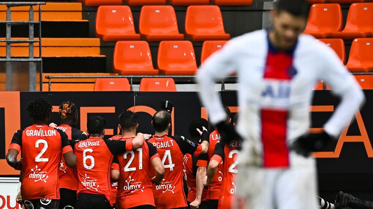 Lorient vs. Paris Saint-Germain - Football Match Summary - January 31