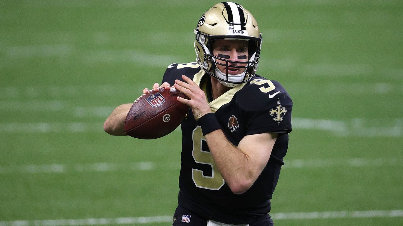 Drew Brees agrees to reduce his salary with the Saints