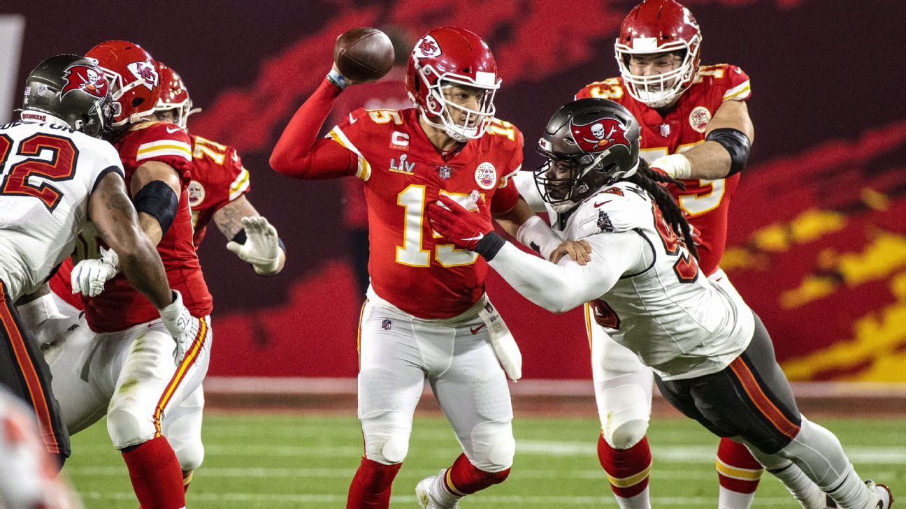 Mahomes still motivated by Super Bowl LV loss to Bucs