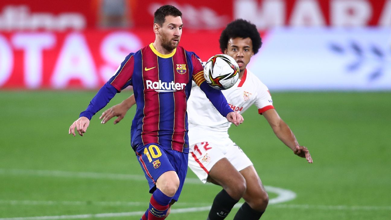 Sevilla FC vs. Barcelona - Football Match Report ...