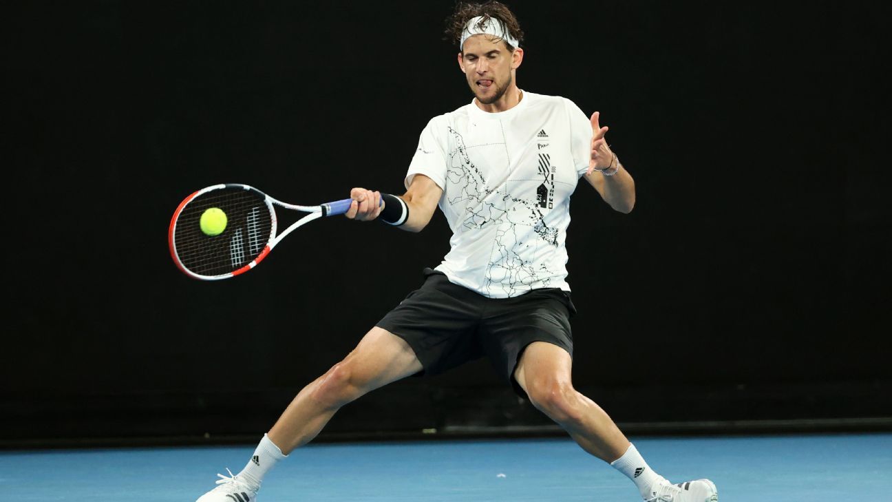 Dominic Thiem rises from two sets down to beat Nick Kyrgios at the Australian Open