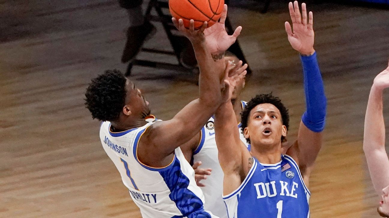 Freshman Jalen Johnson chooses not to participate in the remainder of the Duke season to begin preparation for the NBA draft.