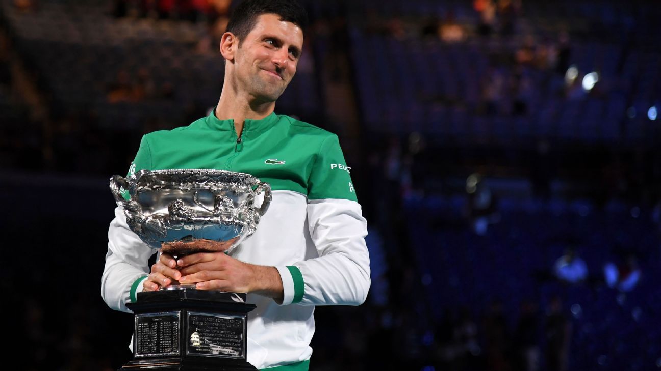 Novak Djokovic to defend Australian Open tennis title after exemption from COVID-19 vaccination