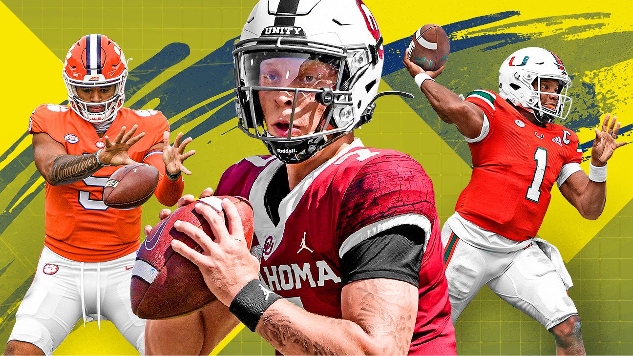 College football's top 25 future quarterback power rankings ESPN