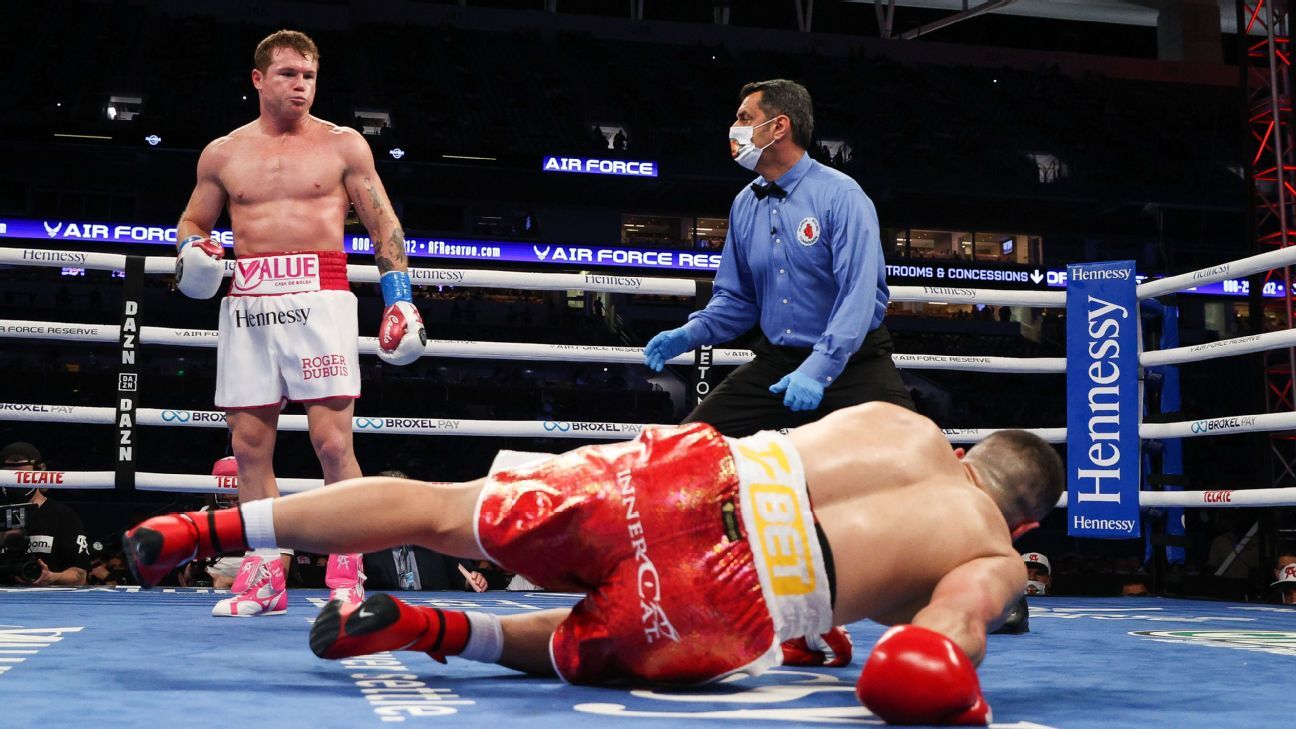 Canelo Álvarez finished the Turkish Avni Yildirim by eliminatory