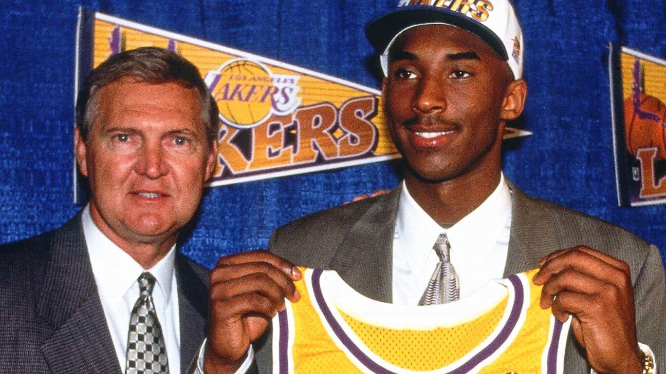 Kobe Bryant, Jerry West and the draft workout that changed NBA history -  ESPN