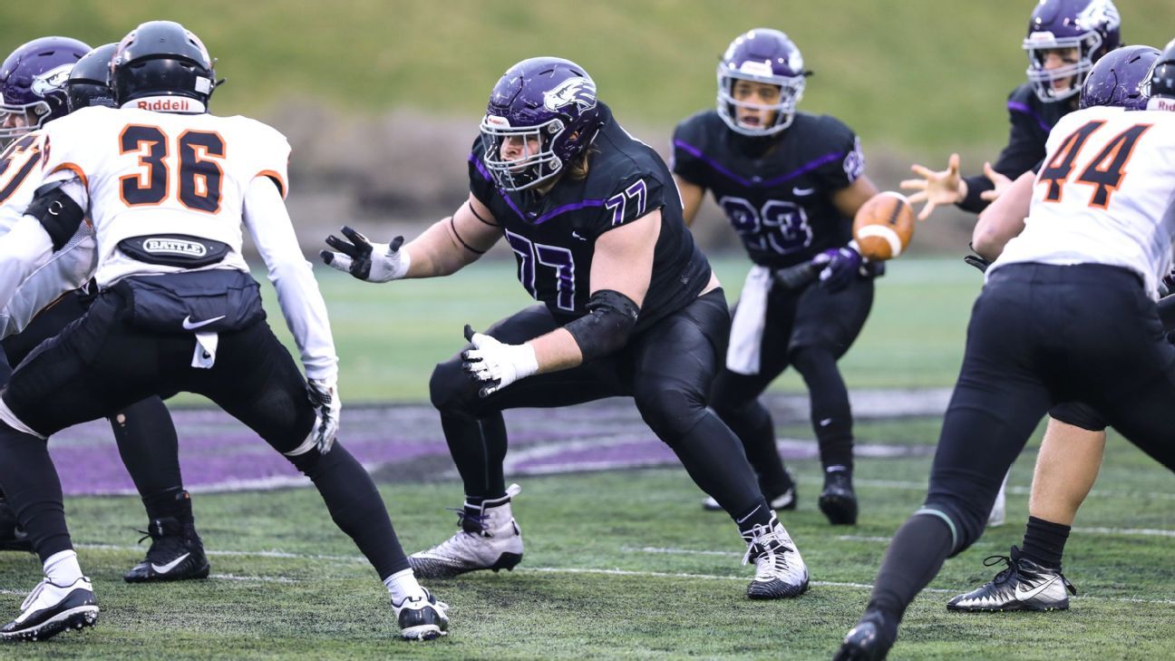 Wisconsin-Whitewater offensive lineman Quinn Meinerz discusses path to  Senior Bowl with no season as a Division III player