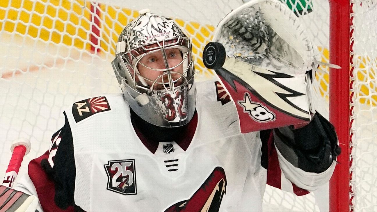 Fantasy hockey goalie watch Antti Raanta astounds, Sergei Bobrovsky