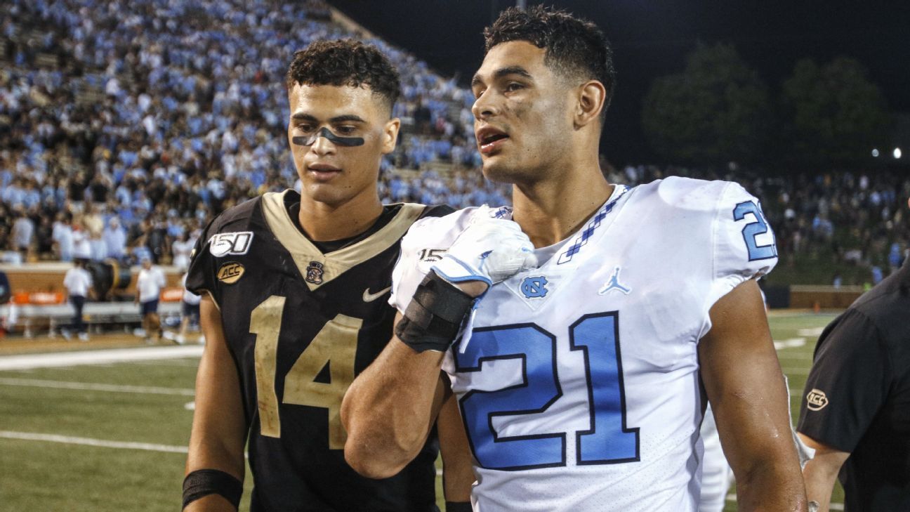 Chazz and Sage Surratt are 2 of the best athletes NC has ever seen. Their NFL dream awaits