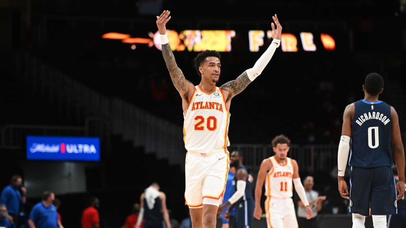 John Collins agrees to five-year, $125M deal to stay with Atlanta Hawks