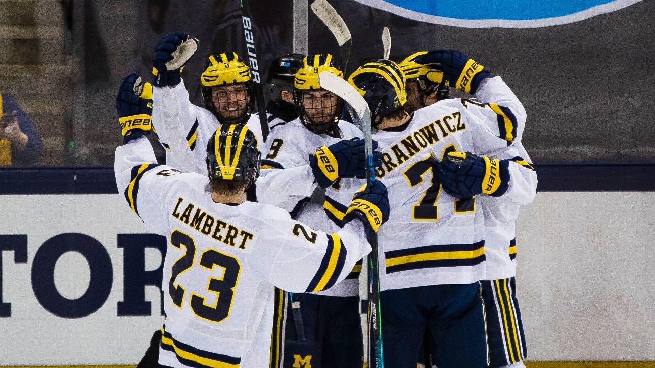 Michigan Wolverines withdraw from NCAA men's hockey tournament due to