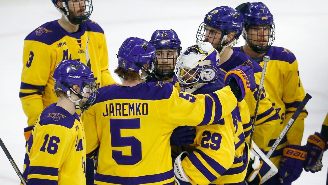 NCAA men's hockey tournament How teams are navigating COVID19