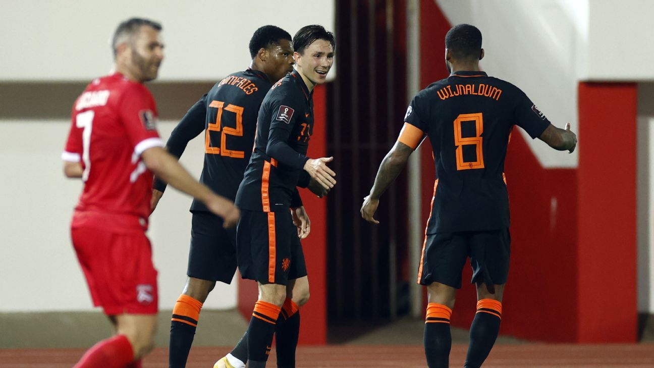 Gibraltar vs. Netherlands - Football Match Report - March ...