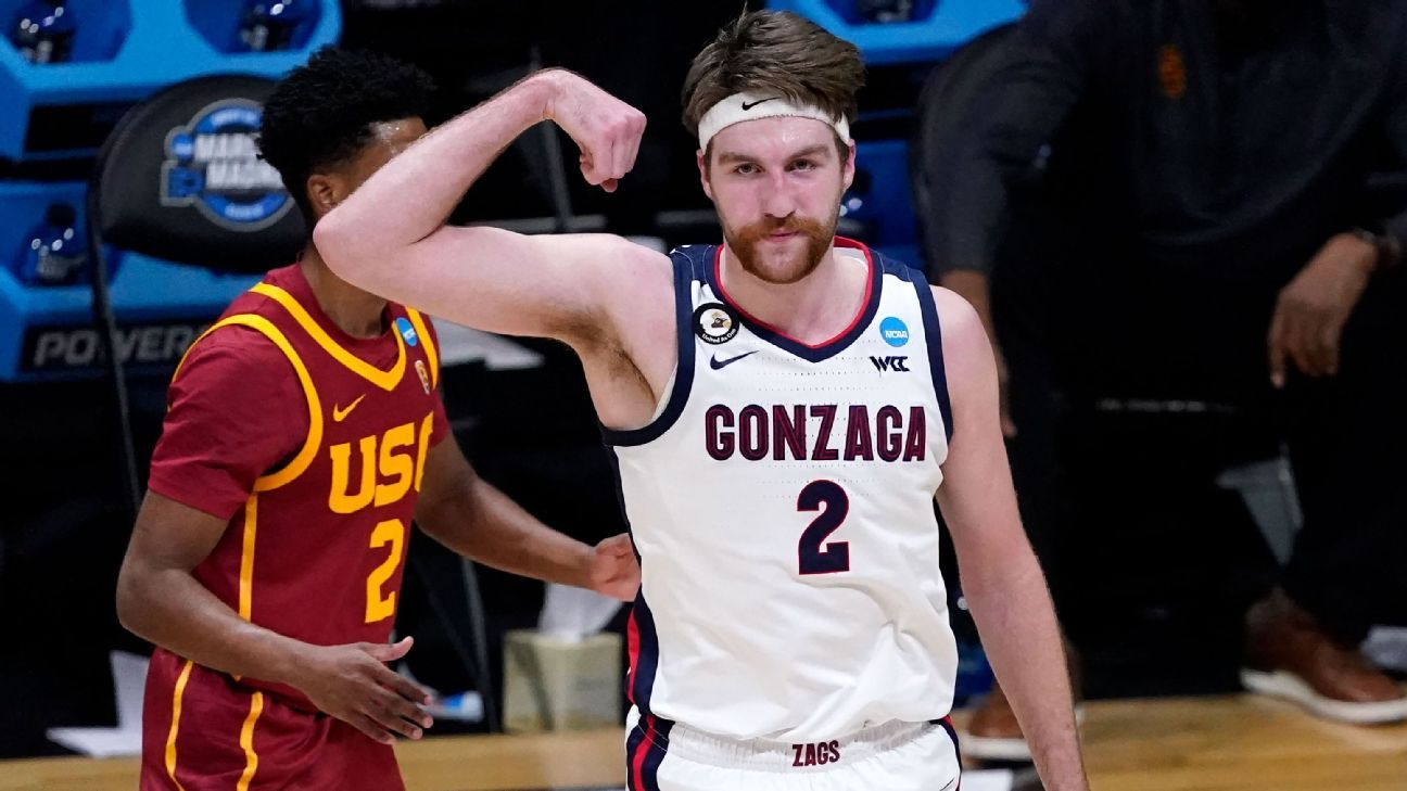 Gonzaga Bulldogs favored for 2nd straight year to win men's basketball national championship