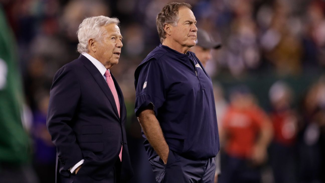 New England Patriots book goes inside secretive and controversial franchise and Robert Kraft, Tom Brady and Bill Belichick