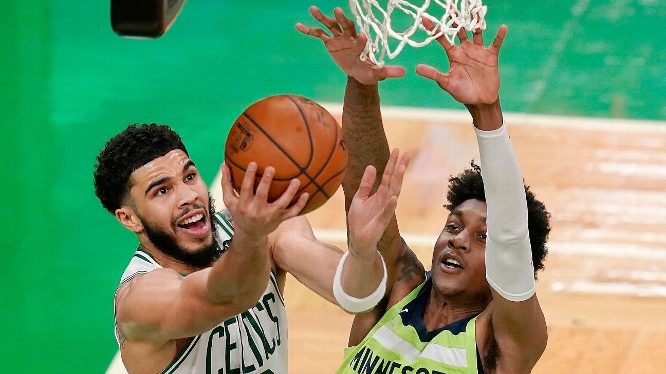 Jayson Tatum gets 53 points, drags the Boston Celtics to the Minnesota Timberwolves to OT