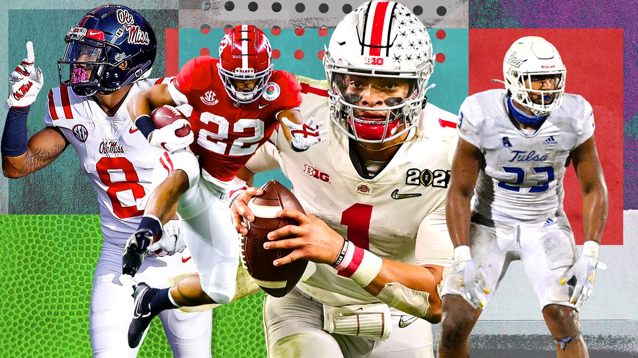 ESPN - In Mel Kiper Jr.'s latest mock draft on ESPN+, we've got a new No.  1, two projected trades and three QBs in the first round 