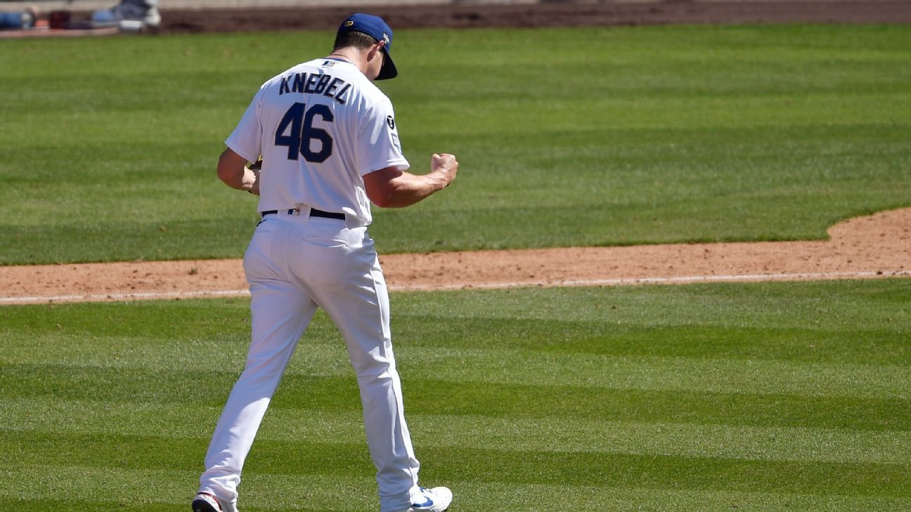 Corey Knebel, not Julio Urías to start Giants-Dodgers Game 5