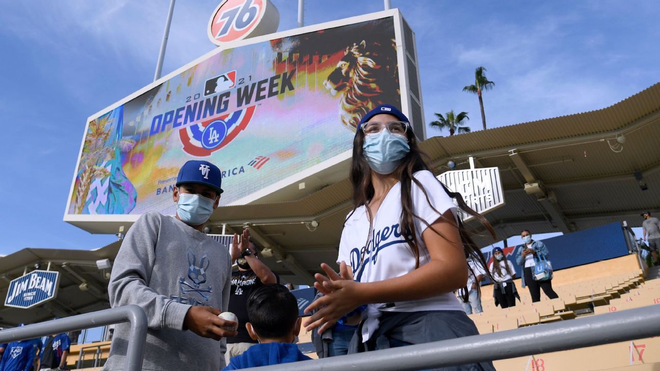 Dodgers Selling Tickets For Fully Vaccinated Sections, Opening