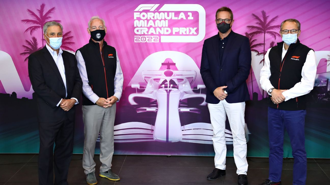 Miami, home of a 2022 Formula One Grand Prix