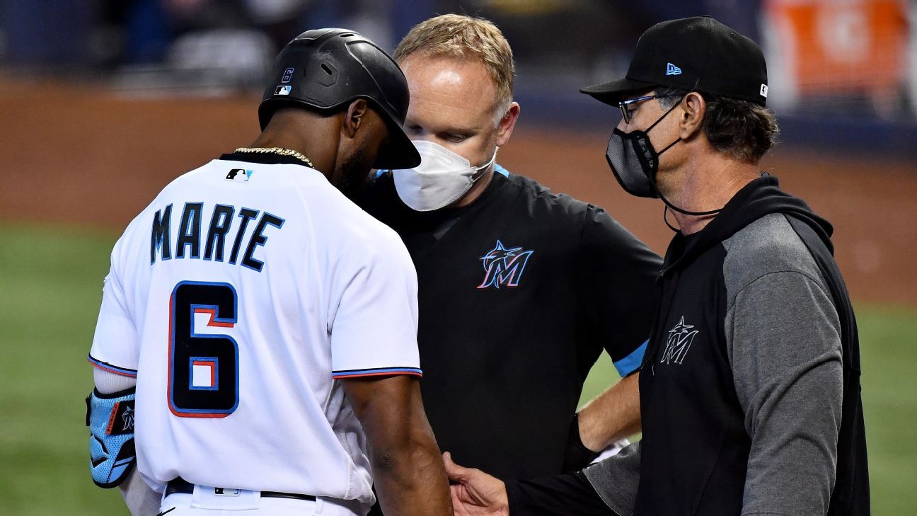 Miami Marlins will bring Starling Marte back for 2021