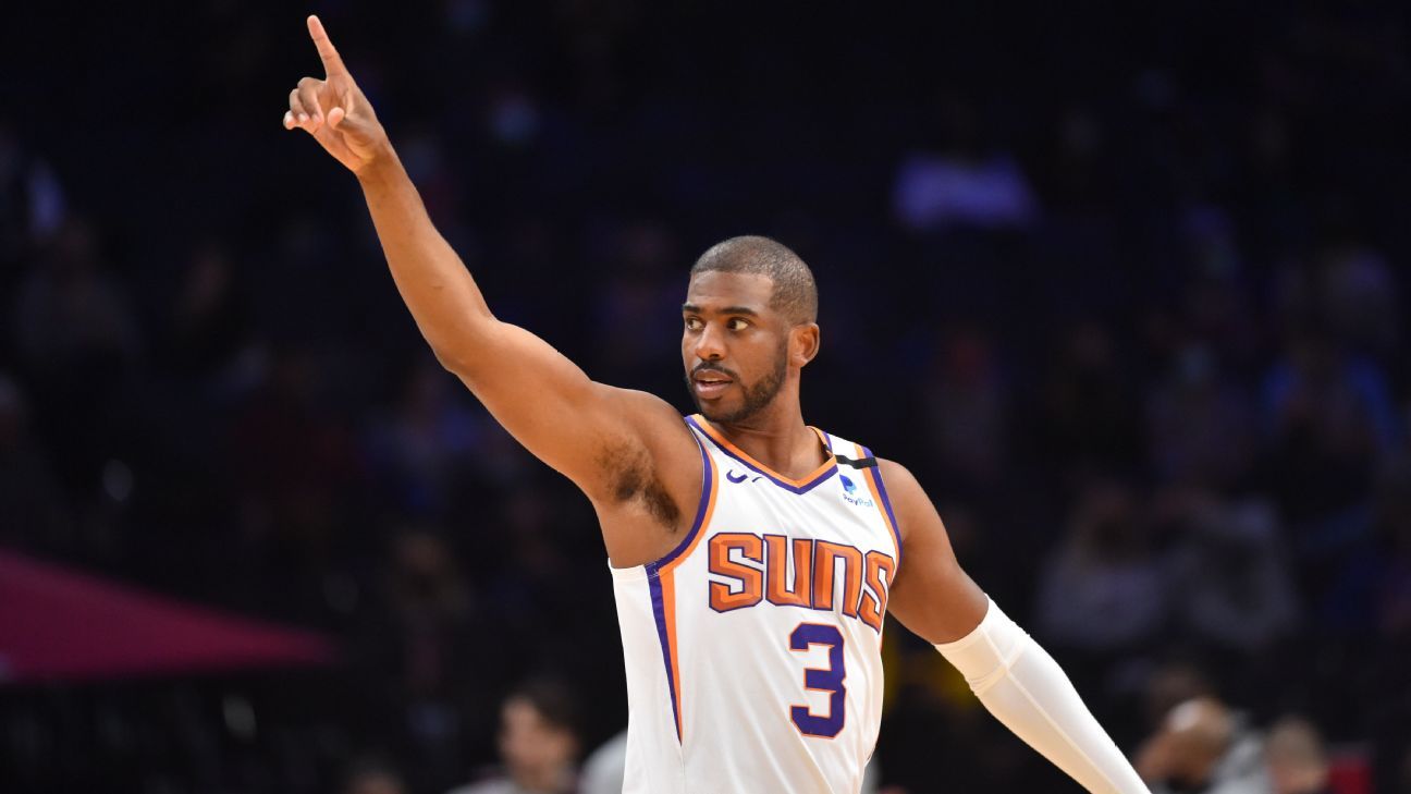 Basketball Forever - Chris Paul with his new Warriors jersey 🔥