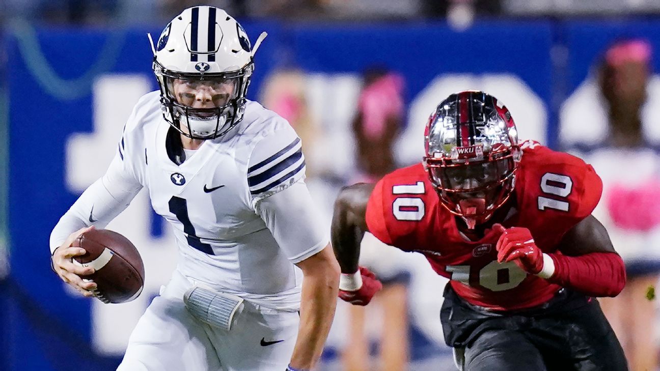 Jets draft BYU QB Wilson, trade up to take USC G Vera-Tucker