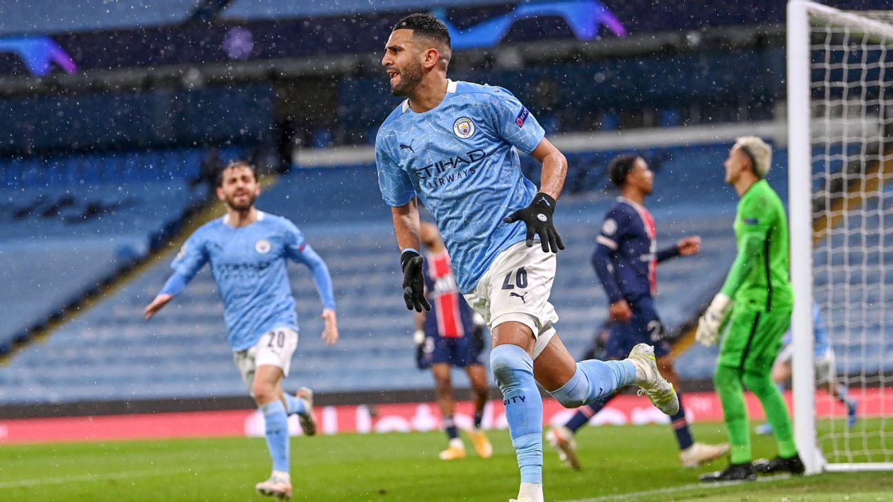 Manchester City Vs Paris Saint Germain Football Match Summary May 4 2021 Espn