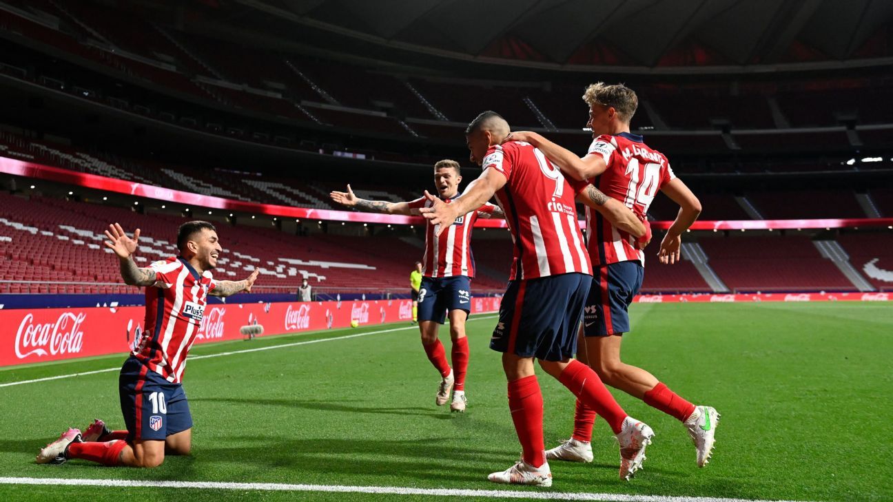 Atletico Madrid vs. Real Sociedad - Football Match Report ...