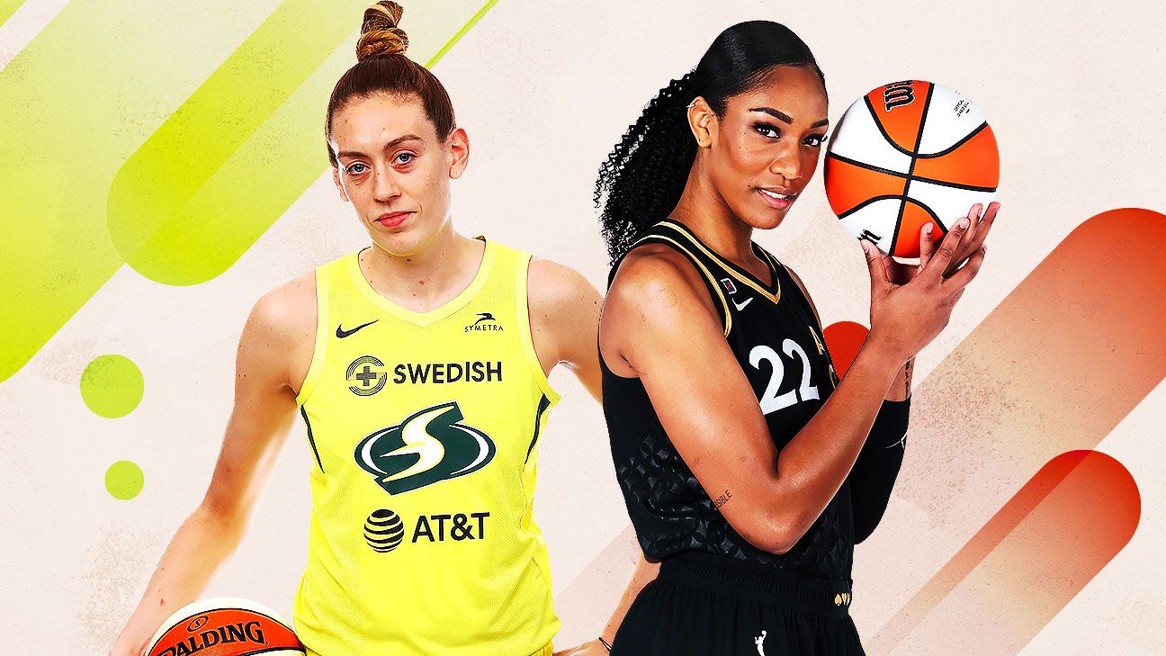 A'ja Wilson on Breanna Stewart and Breanna Stewart on A'ja Wilson