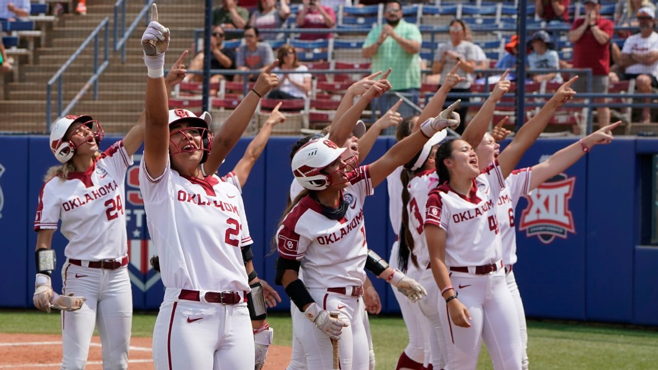 NCAA softball tournament -- Why Oklahoma is the favorite, and breaking ...