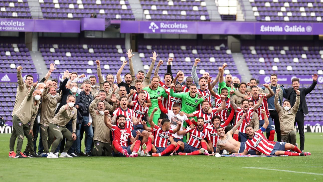 Real Valladolid Vs Atletico Madrid Football Match Summary May 22 2021 Espn