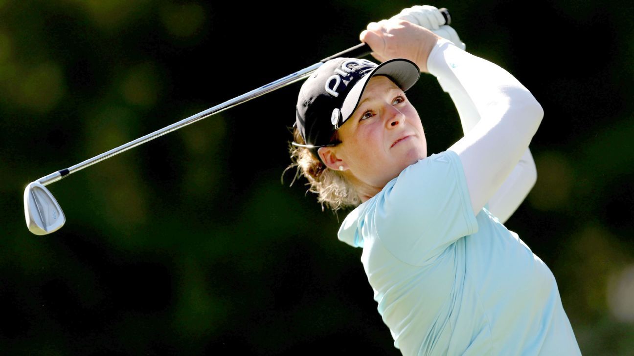 Ally Ewing won the LPGA competition and defeated Sophia Popov at Shadow