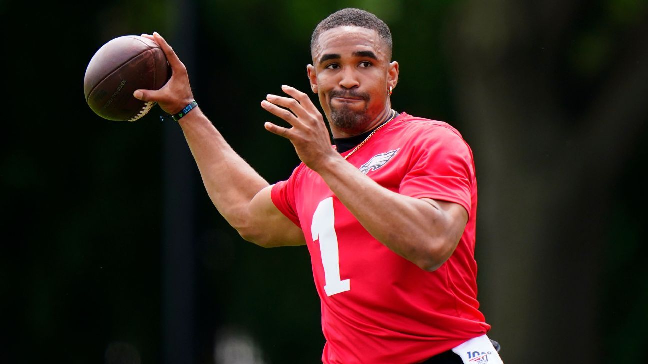 Jalen Hurts' jersey sales surge 500% after Philadelphia Eagles' Week 1 win  - ESPN - Philadelphia Eagles Blog- ESPN