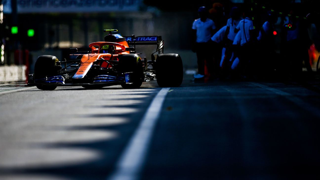 Penalty drops Norris three locations on Baku grid Auto Recent