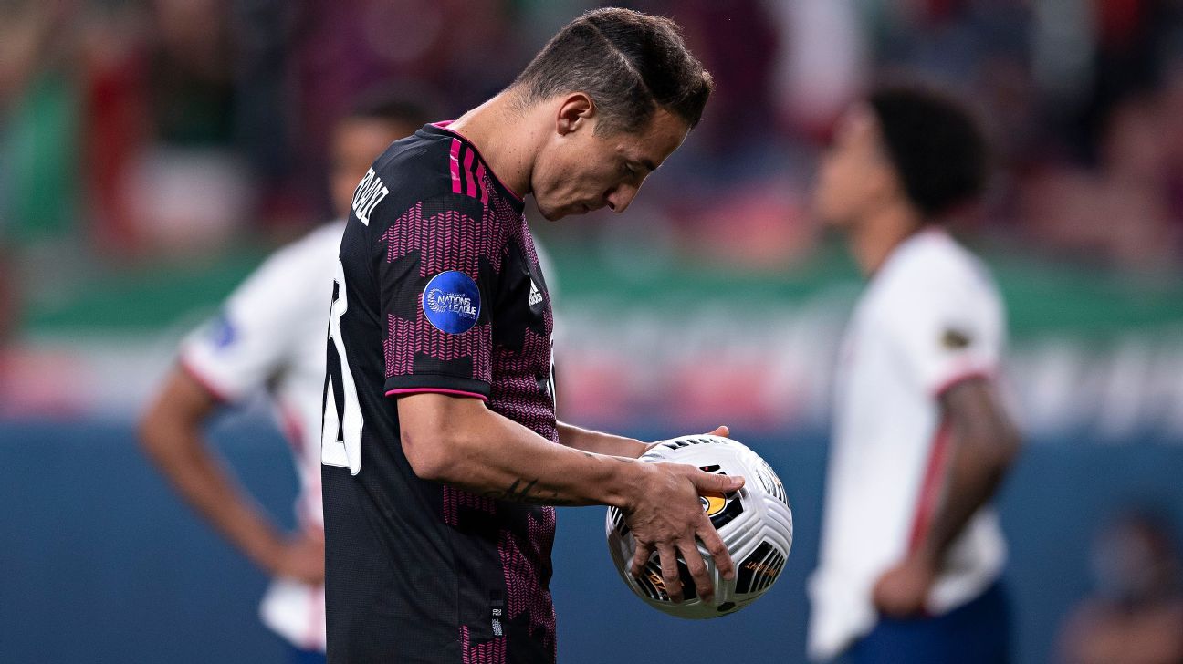 México se condenó frente a Estados Unidos con errores a balón parado.