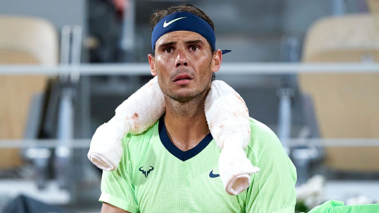 Nadal has rib injury, still eyes 14th French title