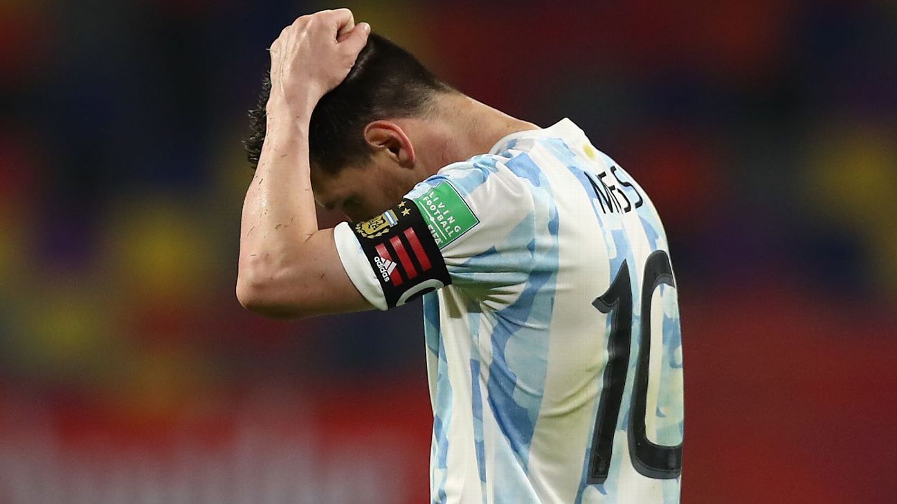 Argentina's Lionel Messi confesses to worrying about ...