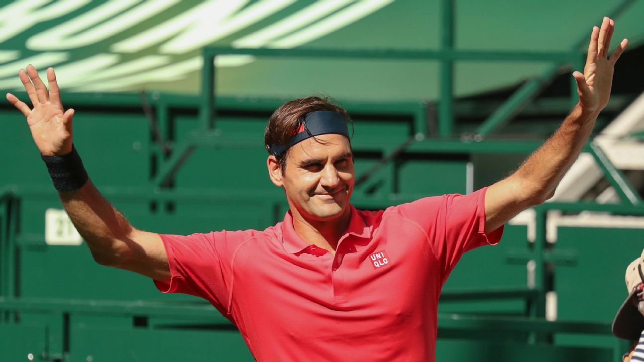 Roger Federer returns to grass court, wins Halle Open ...