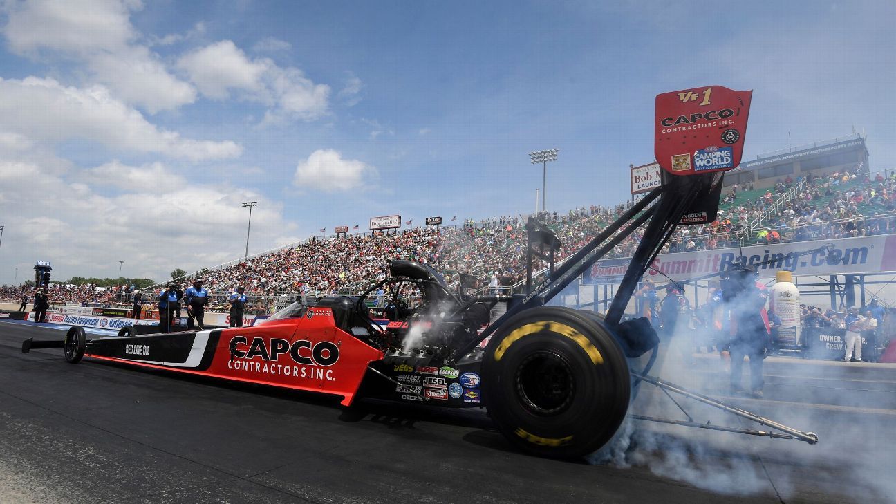 Torrence best in Top Fuel qualifying in Baytown Auto Recent