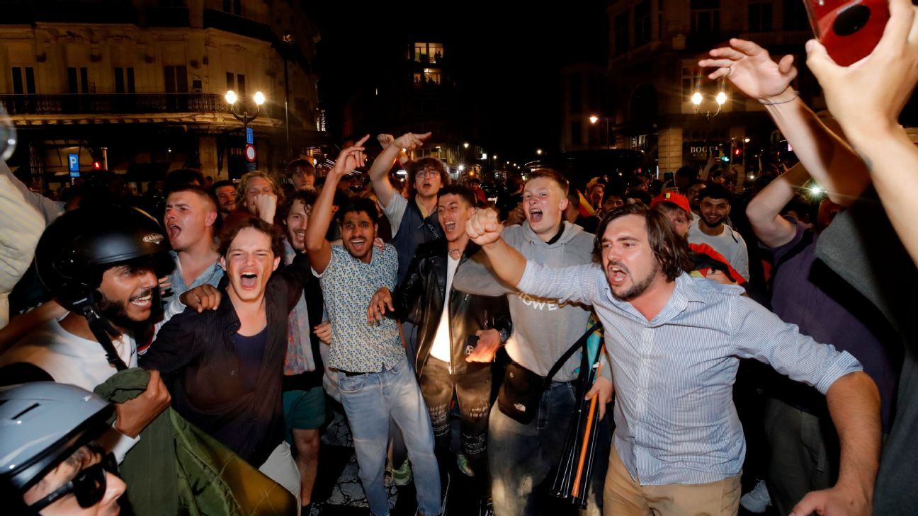 Preocupación en Bélgica por las celebraciones futboleras ...