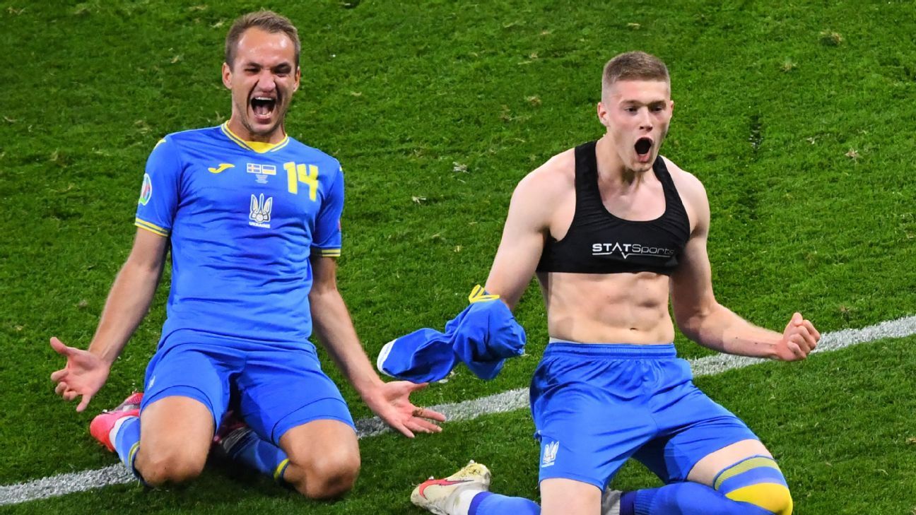 Ukraine-Sweden provides more late Euro drama, as match-winner Dovbyk pops up as ..