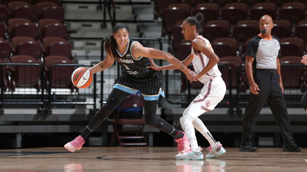 Chicago Sky, Connecticut Sun lead Team WNBA selections; 12-player roster includes 7 first-time All-Stars