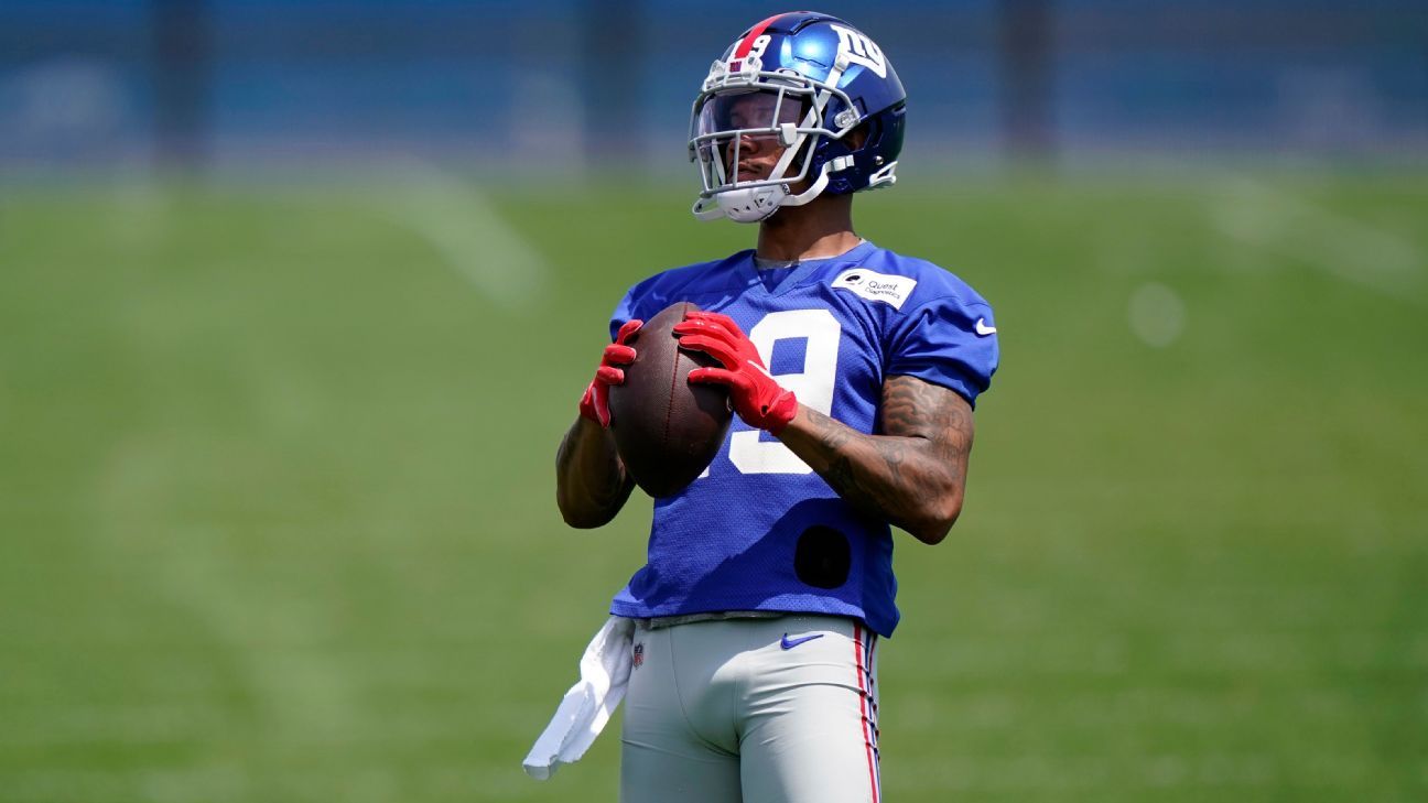 NY Giants WR Kenny Golladay shouldn't receive a single target vs. Lions